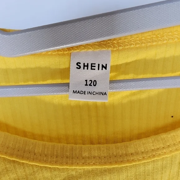 SHEIN Yellow and Black Sunflower Dress - Picture 2 of 7